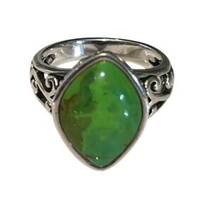 BARSE Sterling Silver Turquoise Ring 10.5